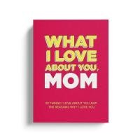 ราคา What I Love About You, Mom. Why I Love You หนังสือของขวัญ Fill-in-the-Blank ของขวัญที่สมบูรณ์แบบสําหรับ Momxpxcilkd2 (25948162133)
