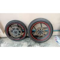 ราคา ล้อหน้า ล้อหลัง kawasaki er6n ninja650 2011-2016 ขายตามสภาพ (42867989260)