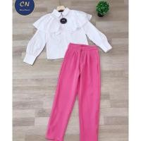 ราคา ชุดset 2 ชิ้น เสื้อ+กางเกง มือ1 ป้ายห้อย งานป้าย Chanat Brand size l ราคา 490฿ (3487965152)