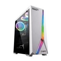 ราคา เคสไฟคอม RGB ATX CASE (NP) ITSONAS TOWER RGB TG (WHITE) (15845106389)