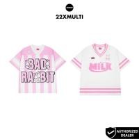 ราคา BADRABBIT - BABY PINK RABBIT JERSEY/ MILKY PINK JERSEY (52157466592)