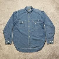 ราคา เสื้อทํางานกระเป๋าคู่ Big John Chambray (29242873428)
