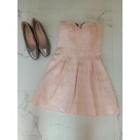 ราคา เดรสมือสองงานป้ายสีชมพูอ่อน (21060937052)