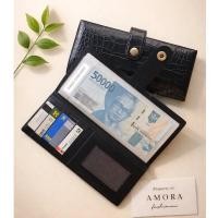 ราคา AMORA FASHIONMU 005 LONG CROCO MOTIF WALLET / LONG BUTTON FINANCIAL WALLET สําหรับผู้หญิง / DISCIPLINE WALLET (56505816195)
