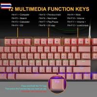 ราคา คีอร์ด OKER K428 & K458 Mixed Backlit Keyboard Gaming คีอร์ดเกมมิ่ง คีย์อร์ดแมคานิคอล คีย์อร์ด Blue Switch ประกันศูนย์ไท (23965111444)
