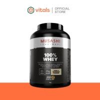 ราคา Musashi 100% Whey Protein Vanilla Milkshake (900g) มูซาชิ 100% เวย์โปรตีน วานิลลา มิ้วล์เชค (900 กรัม) (26735253614)
