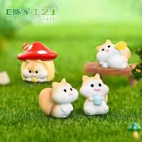 ราคา ตุ๊กตาจิ๋ว กระรอกจิ๋วหางปุย ตกแต่งสวนถาด *ราคาต่อชิ้น (18905539282)