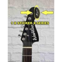 ราคา สติ๊กเกอร์โลโก้ X-Series สําหรับกีตาร์ Washburn X Series (40880641605)