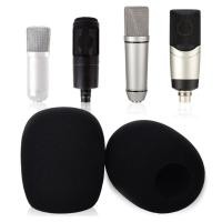 ราคา XU Mic Cover ฝาครอบไมค์มือถือสําหรับ ATR2500 Mic ฟองน้ํากระจกโฟมดึงทน (50710076193)