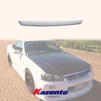ราคา For Nissan Skyline R34 GTR Type-R URAS Style Fiberglass Unpaint Hood Bonnet Lip (49302497928)