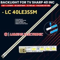 ราคา SHARP TV BACKLIGHT 40 INCH LC-40LE355M 40LE355 40LE355M BL ไฟ LED CPCS MA01V-0 1152 73 (49009069862)