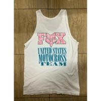ราคา เสื้อยืดกล้ามมือสอง fox united states motocross team สีขาว ไซส์ L สภาพดี รอบอก 40นิ้ว / ความยาว 29นิ้ว (55004649411)