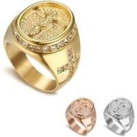 ราคา MRENITE แหวนทองคำกำหนดเองสำหรับพ่อ แบบเซ็นต์ ขนาดปรับได้ แกะสลักชื่อและลายเส้นศิลปะคริสเตียน ของขวั (41180034084)