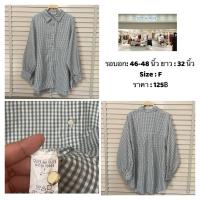ราคา เสื้อเชิ้ตตัวยาว แบรนด์ olive des olive (เสื้อมือสองสภาพดี) (27315608351)