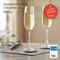 ราคา OCEAN GLASS แก้วแชมเปญ แก้วโอเชี่ยน รุ่น MADISON FLUTE CHAMPAGNE 1015F07 (210 ml.) (13313986912)