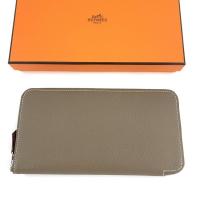 ราคา New Hermes Silk’in Classic wallet Etoupe Epsom #D (7049856755)
