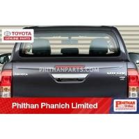 ราคา คิ้วตกแต่งฝาท้ายกระบะสีเทาดำเงา TOYOTA A-PC406-0K008 Hilux Revo แบบรถ GUN1## (12433306988)