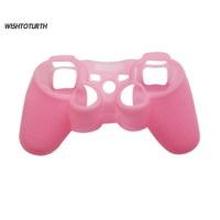 ราคา ☼Wt เคสซิลิโคนป้องกันผิวสําหรับ Playstation 3 PS3 Controller Gamepad (28173762707)