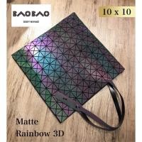 ราคา กระเป๋าแฟชั่น สีรุ้งหนังด้าน ขนาด 16 x 16 นิ้ว (12283939398)