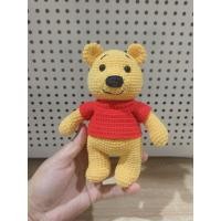 ราคา ตุ๊กตาไหมพรมถักหมีพูห์/Handmade (47303425612)