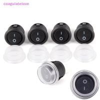 ราคา Coagulatelove 1 PC 2-PIN ON-OFF SPST Round Dot Car Auto Roer Toggle Switch + ฝาครอบกันน้ํา [HOT] (51057667975)