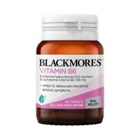 ราคา Blackmores Vitamin B6 100mg Women's Health 40 Tablets วิตามินบี 6 สูตร Slow Release (53805404728)
