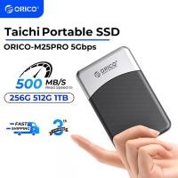 ราคา ORICO Taichi 512GB 1TB External SSD USB3.2 Type C 460MB/s Portable SSD for iPhone 17 Laptop (M25Pro) (26200294317)