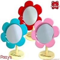 ราคา New!!พร้อมส่งกระจกตั้งโต๊ะรูปดอกไม้ Swimmer flower mirror (25797418034)