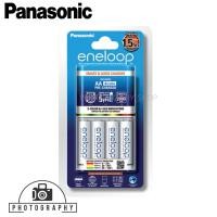 ราคา Panasonic Eneloop Rechargeable AA 4pack Quick Charger Kit 1.5hrs. (1900mAh) (5616345460)