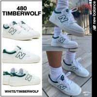 ราคา New Balance รองเท้าผ้าใบ รองเท้าลำลอง NB M 480 White Timberwolf BB480LGT (3200) (24428373072)