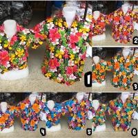 ราคา เสื้อลายดอกชบาใหญ่ เสื้อสงกรานต์ลายดอก (7682091466)