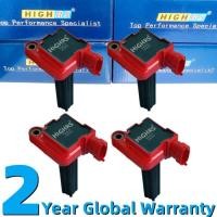 ราคา 4 Pieces Saab 93 9-3 refits high-energy ignition coil H6T60271 12787707 UF526 YS3F B207E B207L B20 (56004563351)