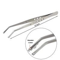 ราคา Surgical Operation Stitching Tweezer College Tweezer Cotton Dressing Forceps Serrated Tip Dental Tool (57401125239)