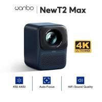 ราคา Wanbo T2 Max 1080P HD Projector โปรเจคเตอร์ มินิโปรเจคเตอร์ คุณภาพระดับ Built-In Android 9.0 HIFI Sound (25331466407)