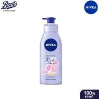 ราคา Nivea นีเวีย ออยล์ อิน โลชั่น โรส พลัส อาร์แกน ออยล์ 400 มล (14332529249)
