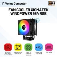 ราคา XIGMATEK WINDPOWER 964 RGB 4 PIPE HEATSING PROCESSOR / FAN03-XIG (27909965938)