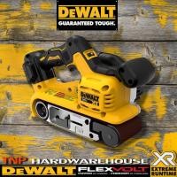 ราคา DEWALT เครื่องขัดกระดาษทรายสายพานไร้สาย DCW220N-XJ ขนาด 3" 18V (เฉพาะตัวเครื่อง) (20480457824)