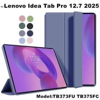 ราคา for Lenovo Ideatab Idea Tab Pro Case 12.7 2025 TB375FC Folding Stand Soft TPU Back Tablet for Lenovo Idea Tab Pro TB373FU Cover (42559253873)