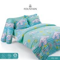 ราคา Fountain ชุดผ้าปูที่นอน ชินนามอนโรล Cinnamoroll FTC051 #ชินนาม่อน ซานริโอ Sanrio (58151549369)