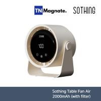 ราคา [พัดลมตั้งโต๊ะ] Sothing Table Fan Air 2000mAh (with filter) (47957820828)