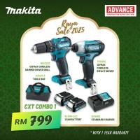 ราคา RAYA MAKITA 12Vmax Wireless Combo ( HP332DZ 12V สว่านไดร์เวอร์ค้อน / TD110DZ 12V ไดร์เวอร์กระแทก ) (54456998637)