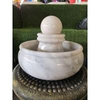 ราคา ชุดอ่างน้ำพุหินอ่อน "หินหมุนนำโชค" – พลังธรรมชาติเสริมฮวงจุ้ย อ่าง 25 ซม. ลูก 8 ซม.1.3 (54060363451)