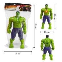 ราคา The hulk หุ่นเดอะฮัค มีไฟ ขยับเเขนขาได้ ขนาด 16*30 cm.หุ่นยนต์ของเล่นเด็ก Avenger***สินค้าพร้อมส่ง (53750333384)