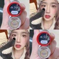 ราคา บิ๊กอาย คอนแทคเลนส์ รุ่น Oh soul gray/ brown ฝาแดง ยี่ห้อ Pitchy lens ลายฮิต (40651539398)