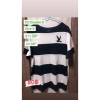 ราคา เสื้อยืด CC Double O มือสองของแท้ (7053352022)