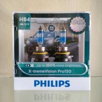 ราคา Philips หลอดไฟหน้ารถยนต์ X-treme Vision Pro150 +150% HB4 แท้ 100% (12187898629)