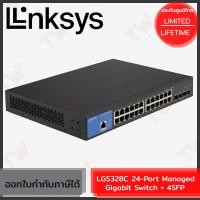 ราคา LINKSYS LGS328C 24-Port Managed Gigabit Switch + 4SFP สวิตซ์ ของแท้ ประกันศูนย์ตลอดการใช้งาน (22292529792)