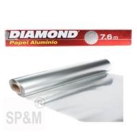 ราคา อลูมิเนียม ฟอยส์ ไดมอนด์ 7.6m X 45cm (Diamond Aluminum Foil) (3110168378)
