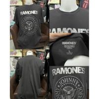 ราคา เสื้อยืดวินเทจสีดำลายวง Ramones (ไซส์XL) (49508229330)