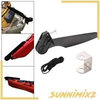 ราคา [Sunnimix2] ระบบพวงมาลัยควบคุมเท้าหางเสือ Kayak พร้อมสายควบคุมหางเสือเรือ (43580693911)